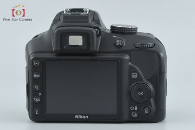 [Used] Nikon D3400 Digital SLR Camera with Low Shutter Count