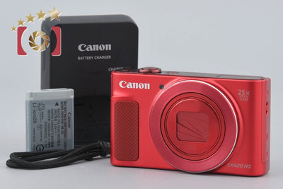 【中古】Canon キヤノン PowerShot SX620 HS レッド コンパクトデジタルカメラ
