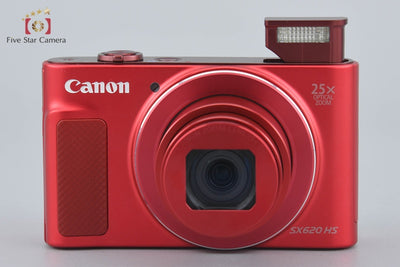 【中古】Canon キヤノン PowerShot SX620 HS レッド コンパクトデジタルカメラ