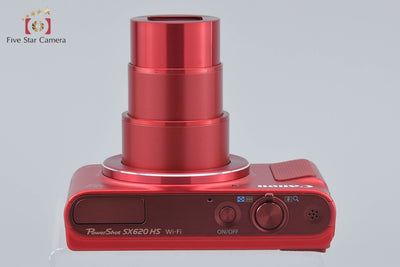 【中古】Canon キヤノン PowerShot SX620 HS レッド コンパクトデジタルカメラ