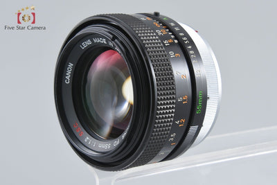 【中古】Canon キヤノン FD 55mm f/1.2 S.S.C.