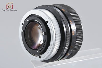 【中古】Canon キヤノン FD 55mm f/1.2 S.S.C.