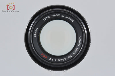 【中古】Canon キヤノン FD 55mm f/1.2 S.S.C.
