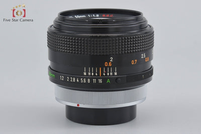 【中古】Canon キヤノン FD 55mm f/1.2 S.S.C.