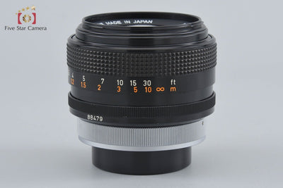 【中古】Canon キヤノン FD 55mm f/1.2 S.S.C.