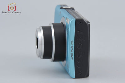 【中古】Canon キヤノン PowerShot A2400 IS ブルー コンパクトデジタルカメラ