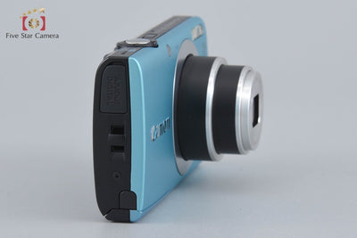【中古】Canon キヤノン PowerShot A2400 IS ブルー コンパクトデジタルカメラ