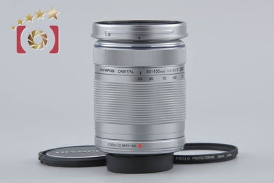 【中古】OLYMPUS オリンパス M.ZUIKO DIGITAL ED 40-150mm f/4-5.6 R シルバー