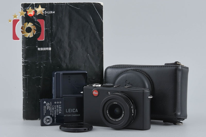 【中古】Leica ライカ D-LUX 4 ブラック コンパクトデジタルカメラ