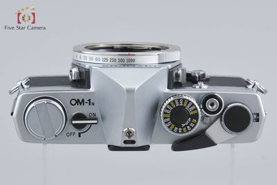 【中古】OLYMPUS オリンパス OM-1N シルバー フィルム一眼レフカメラ