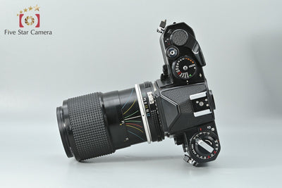 [Used] Nikon FE2 Black + Ai Zoom-NIKKOR 43-86mm f/3.5