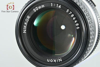【中古】Nikon ニコン Ai-S NIKKOR 50mm f/1.4