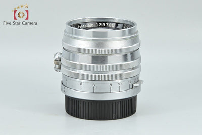 [Used] Canon 50mm f/1.8 Silver Lens Barrel L39 Leica Screw Mount