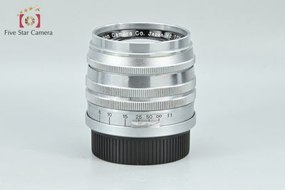 [Used] Canon 50mm f/1.8 Silver Lens Barrel L39 Leica Screw Mount