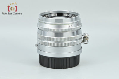 [Used] Canon 50mm f/1.8 Silver Lens Barrel L39 Leica Screw Mount
