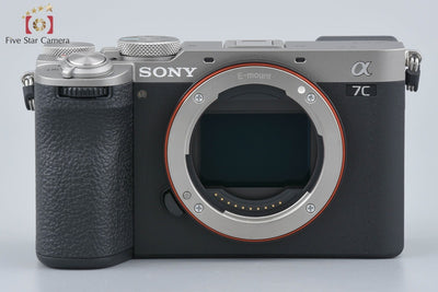 【中古】SONY ソニー α7C II ILCE-7CM2 ズームレンズキット シルバー シャッター回数僅少 元箱付き
