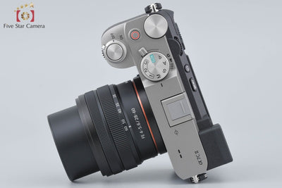【中古】SONY ソニー α7C II ILCE-7CM2 ズームレンズキット シルバー シャッター回数僅少 元箱付き