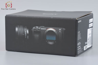 【中古】SONY ソニー α7C II ILCE-7CM2 ズームレンズキット シルバー シャッター回数僅少 元箱付き