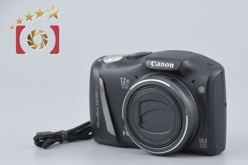 [Used] Canon PowerShot SX150 IS Compact Digital Camera