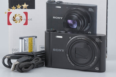 [Used] SONY Sony Cyber-shot DSC-WX300 Black Digital Still Camera with Original Box