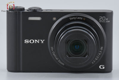 [Used] SONY Sony Cyber-shot DSC-WX300 Black Digital Still Camera with Original Box