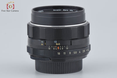 [Used] PENTAX Pentax Super-Takumar 50mm f/1.4 Late 7-element M42 Mount