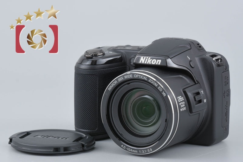[Used] Nikon COOLPIX L810 Black Compact Digital Camera
