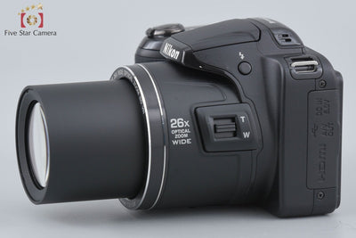 [Used] Nikon COOLPIX L810 Black Compact Digital Camera