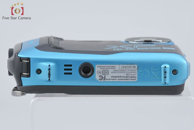 【中古】FUJIFILM 富士フイルム FINEPIX XP140 スカイブルー コンパクトデジタルカメラ