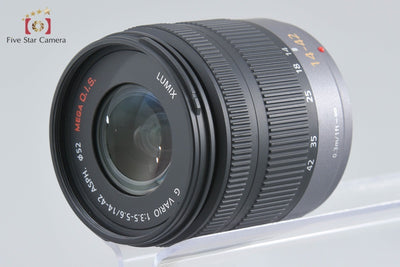 [Used] Panasonic LUMIX G VARIO 14-42mm f/3.5-5.6 ASPH. MEGA O.I.S. H-FS014042