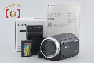 [Used] SONY HDR-CX675 Black Digital Video Camera with Original Box