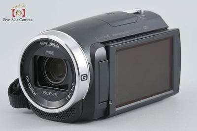 [Used] SONY HDR-CX675 Black Digital Video Camera with Original Box