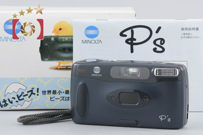 [Used] MINOLTA Minolta P's Black Panorama Film Camera with Original Box