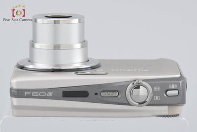 [Used] FUJIFILM FinePix F60fd Silver Compact Digital Camera with Original Box