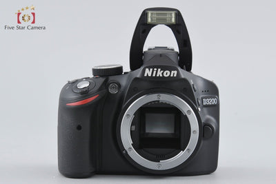 [Used] Nikon D3200 18-55 VR Lens Kit Black - Low Shutter Count