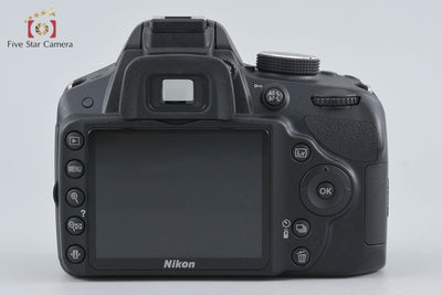 [Used] Nikon D3200 18-55 VR Lens Kit Black - Low Shutter Count