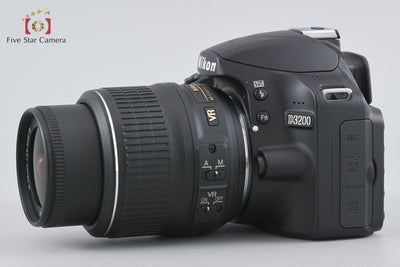 [Used] Nikon D3200 18-55 VR Lens Kit Black - Low Shutter Count