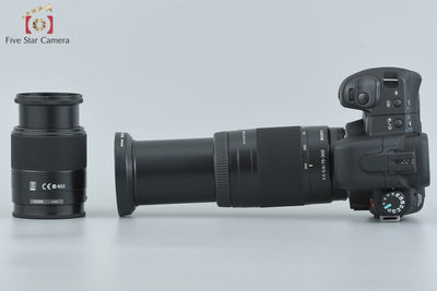 [Used] SONY Sony α200 DSLR-A200 Double Zoom Lens Kit Black
