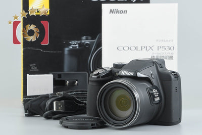 [Used] Nikon COOLPIX P530 Black Compact Digital Camera with Original Box