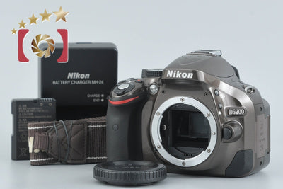 [Used] Nikon D5200 Bronze Digital SLR Camera, Low Shutter Count