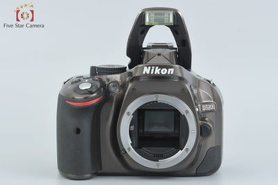 [Used] Nikon D5200 Bronze Digital SLR Camera, Low Shutter Count