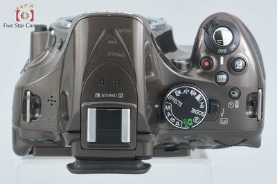 [Used] Nikon D5200 Bronze Digital SLR Camera, Low Shutter Count