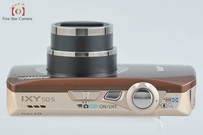 [Used] Canon IXY 50S Brown Compact Digital Camera