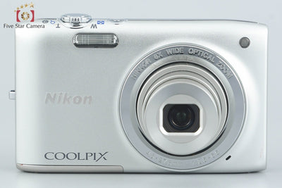 [Used] Nikon COOLPIX S2700 Silver Compact Digital Camera