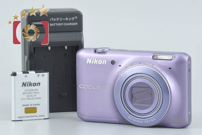 【中古】Nikon ニコン COOLPIX S6400 ライラックパープル コンパクトデジタルカメラ