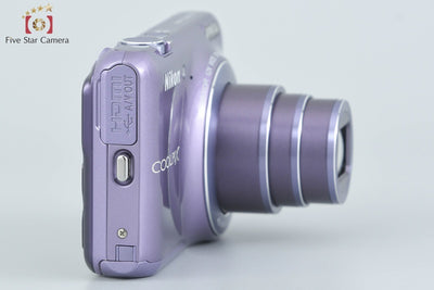 【中古】Nikon ニコン COOLPIX S6400 ライラックパープル コンパクトデジタルカメラ