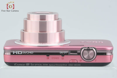 [Used] SONY Sony Cyber-shot DSC-WX30 Pink Digital Still Camera