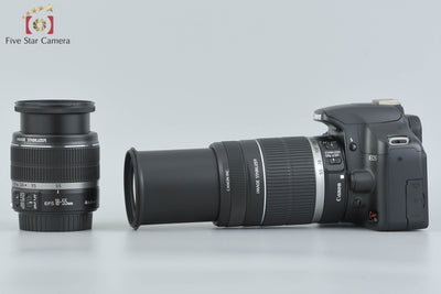 【中古】Canon キヤノン EOS Kiss X2 ダブルズームキット シャッター回数僅少