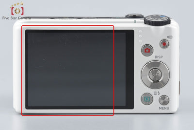 Used Casio HIGH SPEED EXILIM EX-ZR400 White Compact Digital Camera