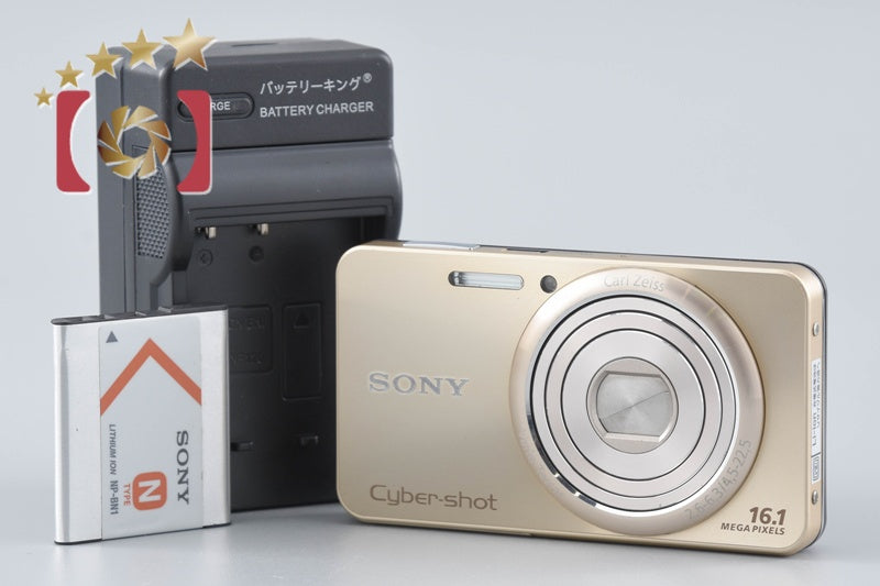 [Used] SONY Cyber-shot DSC-W570 Gold Compact Digital Camera